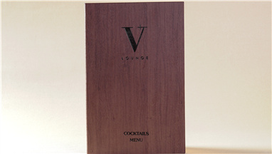 V+酒吧——酒水单设计制作