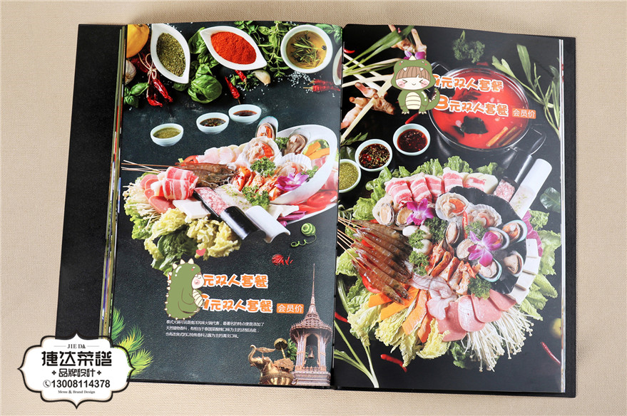 泰国菜单价格图片
